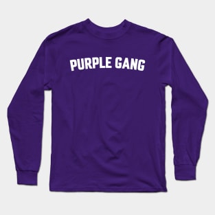 PURPLE GANG Long Sleeve T-Shirt